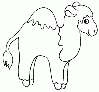 Wooly Camel Coloring Page