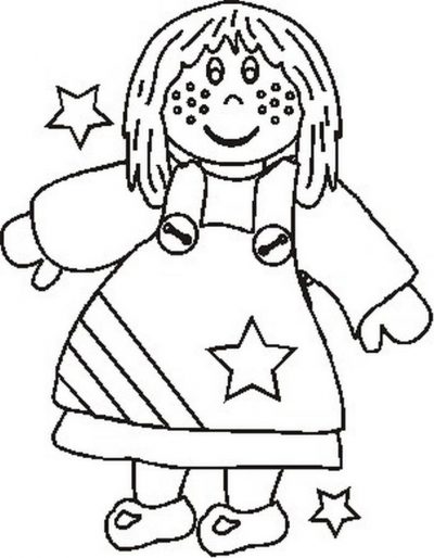 Americanagirlbw Coloring Page