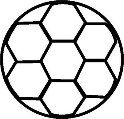 Andreasoccerballbw Coloring Page