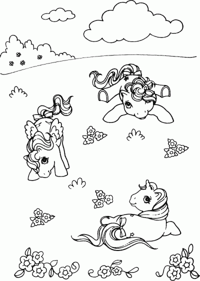 Babies Coloring Page