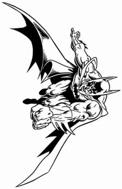 Batman Coloring Page