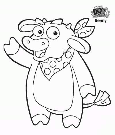 Benny Coloring Page