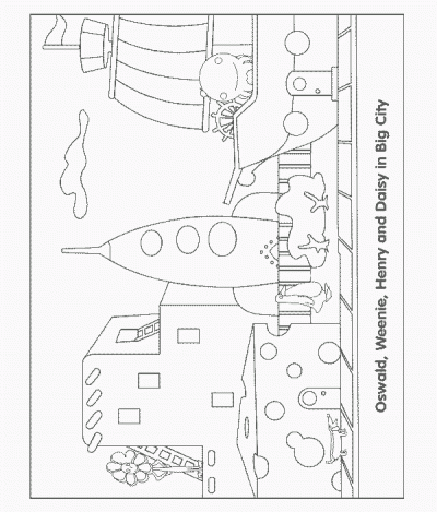 Bigcity Coloring Page