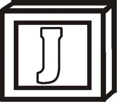 Blockletterjbw Coloring Page