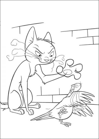 Bolt Coloring Page