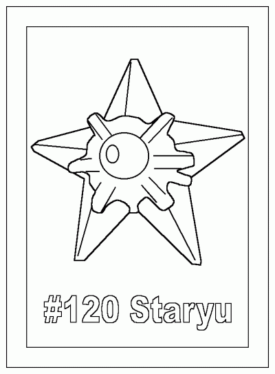 Bposterstaryu Coloring Page