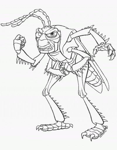 Bugslife Coloring Page