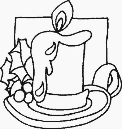 Candler Christmas Coloring Page