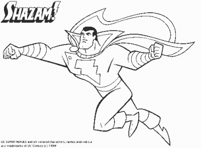 Captmarvel Coloring Page