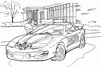Carkid Coloring Page