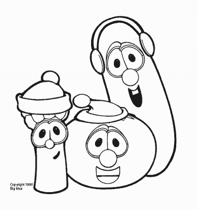 Carolers Coloring Page