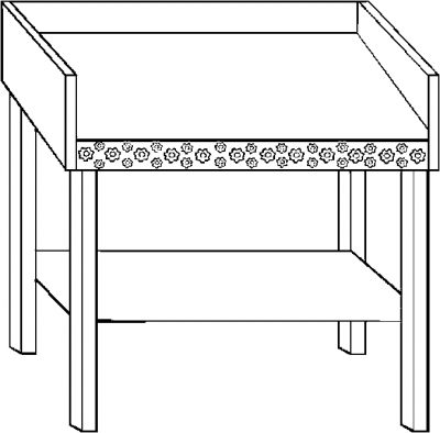 Changing Table Coloring Page
