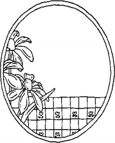 Circle Lable Coloring Page