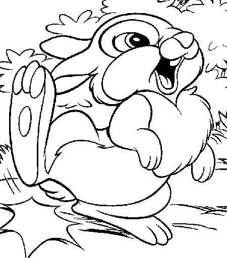 Colorthumper Coloring Page