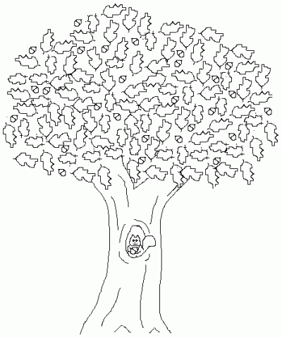 Colortree Coloring Page