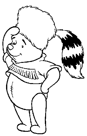 Coonhat Coloring Page