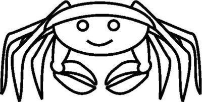 Crabbybw Coloring Page