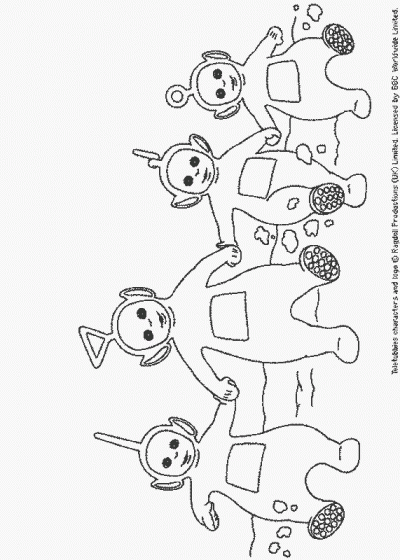 Dancing Coloring Page