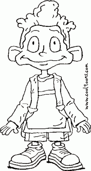 rugrats all grown up coloring pages