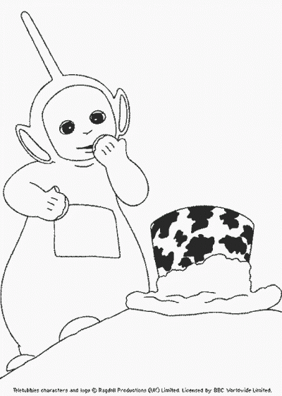 Dipsy Coloring Page