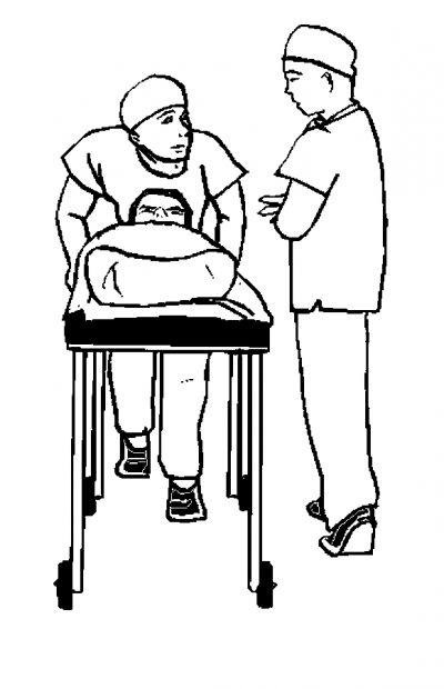 Doctors &amp; Patient Coloring Page