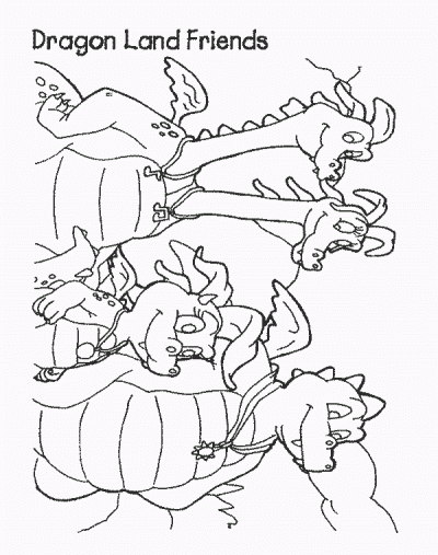 Dt Coloring Page