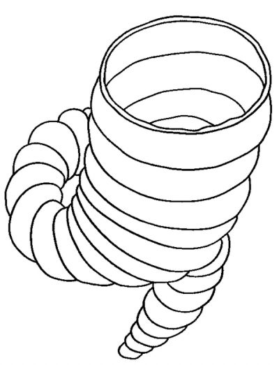 Emptyhorn Coloring Page