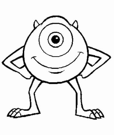 Eyeseemikecolor Coloring Page