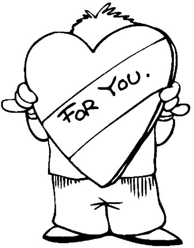 For You Coloring Page
