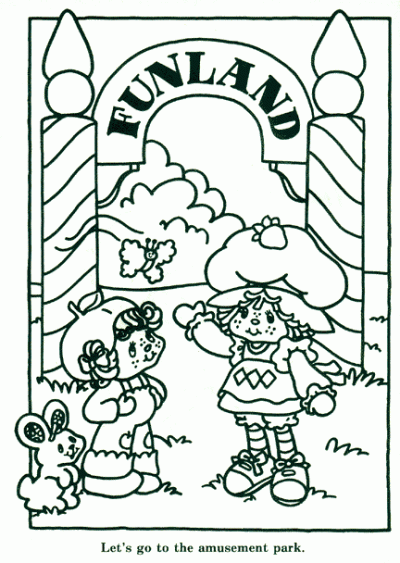 Funland Coloring Page