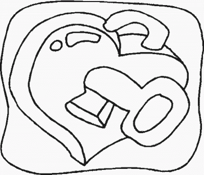 Heartr Coloring Page
