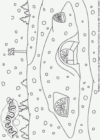 Homehill Coloring Page