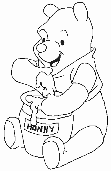 Honeypoo Coloring Page