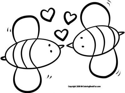 Little Flies Coloring Page