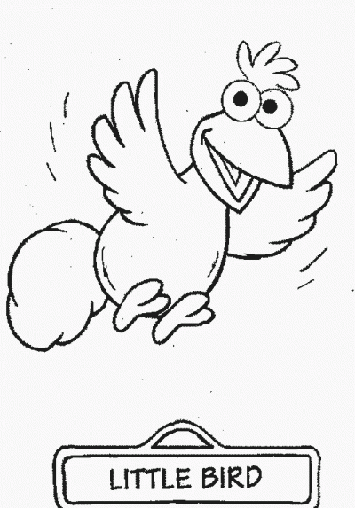 Littlebird Coloring Page