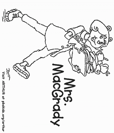 Macgrady Coloring Page