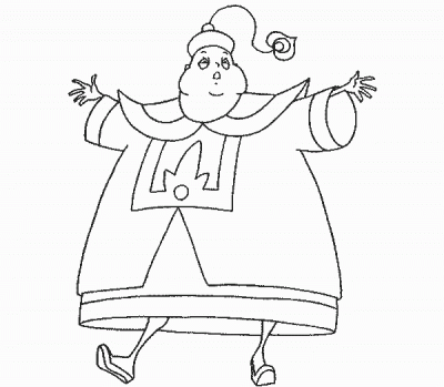 Magistrate Coloring Page