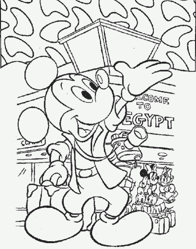 Mick Coloring Page