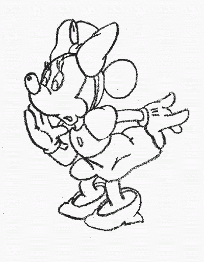 Minnie Coloring Page