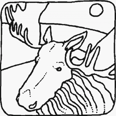 Mooser Coloring Page