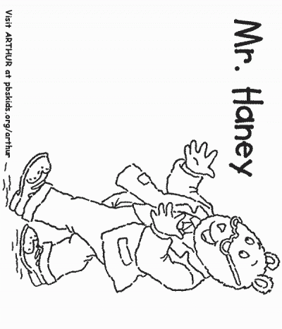 Mrhaney Coloring Page