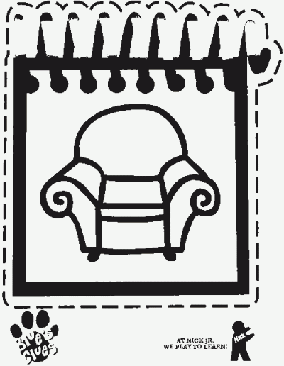 Notepad Coloring Page