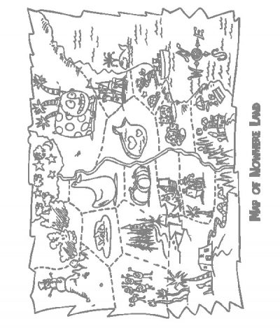 Nowheremap Coloring Page