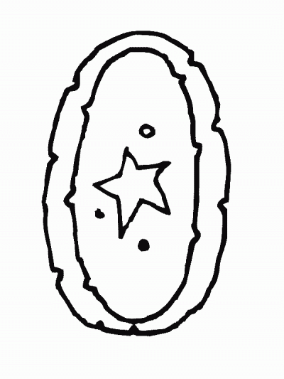 Number Stars Coloring Page