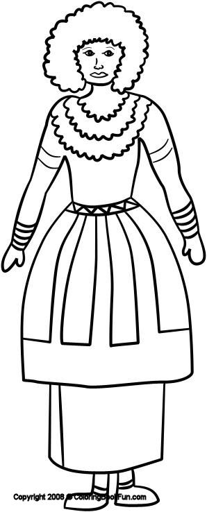 Oceania Coloring Page