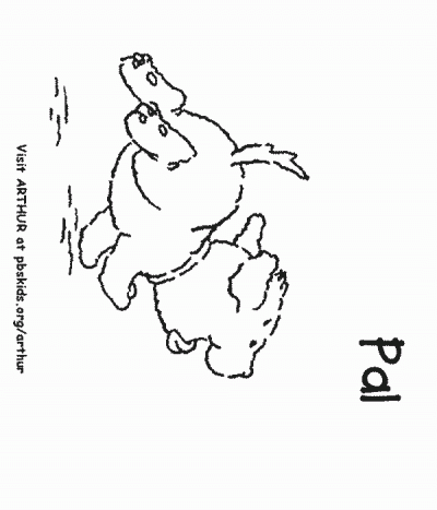 Pal Coloring Page