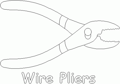 Pliersw Coloring Page