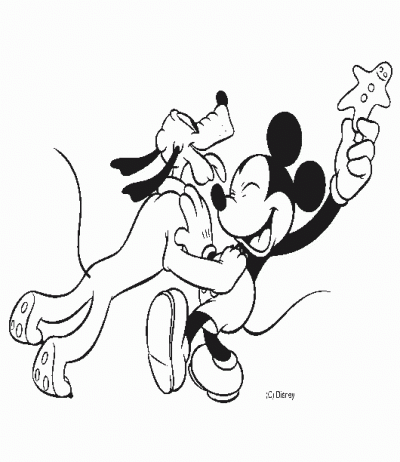 Pluto Coloring Page