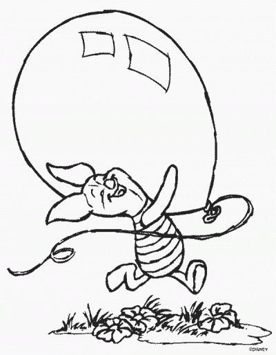 Pooh Coloring Page