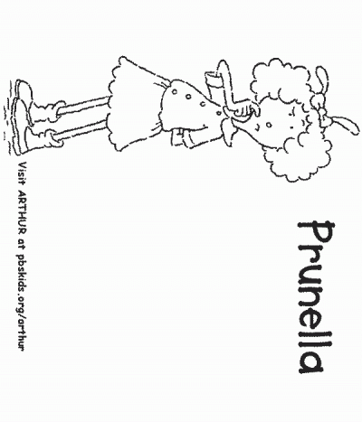 Prunella Coloring Page